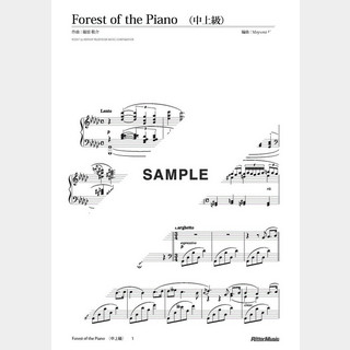 楽譜Forest of the Piano