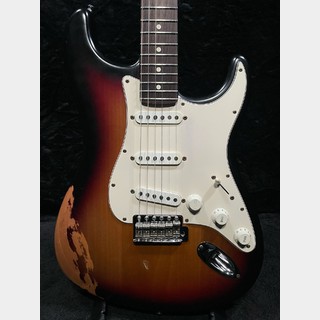 Fender Highway One Stratocaster -3-Color Sunburst / Rosewood- 2005年製【Lacquer Finish Body】