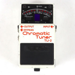 BOSS 【中古】 クロマチックチューナー エフェクター BOSS TU-2 Chromatic Tuner 電池通電不可 ペダルチューナー