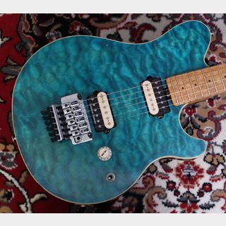 MUSIC MAN 1996年製 AXIS BLUE TRANS TREM MAPLE