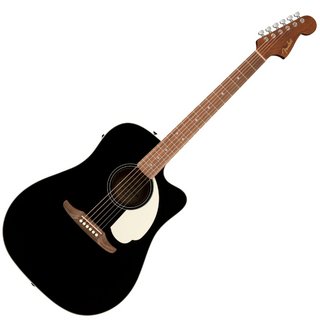 Fender California Standard Redondo CE Spruce Top Ivory Pickguard Black フェンダー [エレアコ]