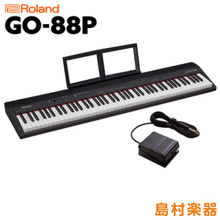 RolandGO-88P セミウェイト 88鍵盤 電子キーボードBluetooth付き