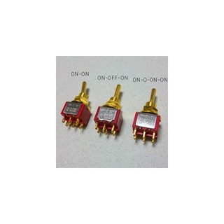 MontreuxSelected Parts / Mini Switch 6P ON-ON Gold[1424]