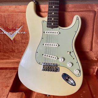 Fender Custom Shop 1959 Stratocaster Relic Heavy Aged Olympic White Master Built By Dale Wilson