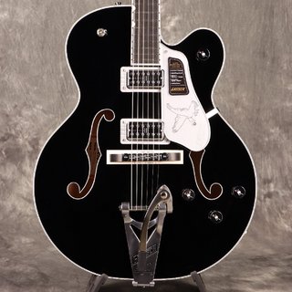 Gretsch Falcon Hollow Body with String-Thru Bigsby and Chrome Hardware Ebony Fingerboard Black[S/N JT2407259