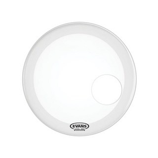 EVANSBD22RGCW [EQ3 Resonant Coated White 22 / Bass Drum]【1ply ， 6.5mil + 10mil ring】【お取り寄せ品】
