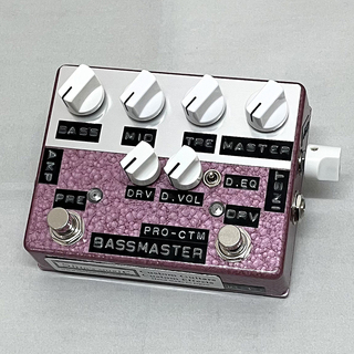 Shin's Music Bass Master Preamp-Pro-Custom D.EQ-Sw. (Raspberry Hammer / Wht Knob) 【当店オーダー品】