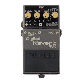 BOSS【中古】 リバーブ エフェクター BOSS RV-2 Digital Reverb  ギターエフェクター