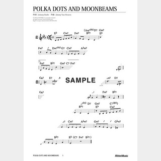楽譜 Polka Dots And Moonbeams
