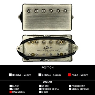 Suhr Thornbucker Neck 50mm (Raw Nickel)