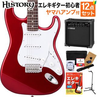 HISTORY HST-Standard Candy Apple Red 初心者セット ヤマハアンプ付