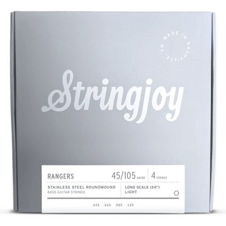 Stringjoy Rangers (Bass) Light Gauge (45-105) Stainless Steel 4-String Long Scale