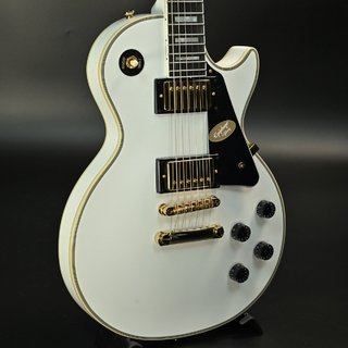 Epiphone Inspired by Gibson Custom Les Paul Custom Alpine White 【名古屋栄店】