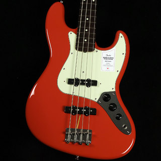 FenderMade In Japan Traditional 60s Jazz Bass Fiesta Red