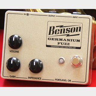 Benson Amps Germanium Fuzz Champagne【世界100台限定】