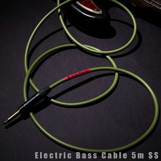 KAMINARI Electric Bass Cable K-BC5SS [エレキベース専用ケーブル](5M/SS)【WEBSHOP在庫】