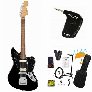 FenderPlayer Series Jaguar Black Pau Ferro GP-1アンプ付属エレキギター初心者セットR【WEBSHOP】