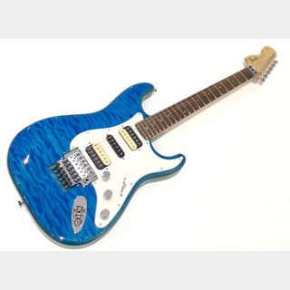 Fender Fender Michiya Haruhata Stratocaster, Rosewood Fingerboard, Caribbean Blue Trans[春畑道哉モデル]