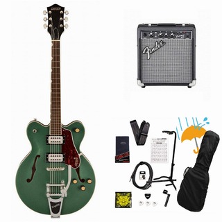 GretschG2622T Streamliner CenterBlock DC withBigsby Laurel FB Broad’Tron BT-3S PickupsSteelOlive Fender 10