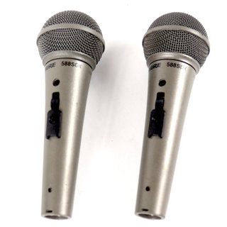 Shure 【中古】 マイクロフォン 2本セット SHURE 588SDX ×2本セット ダイナミックマイク シュアー