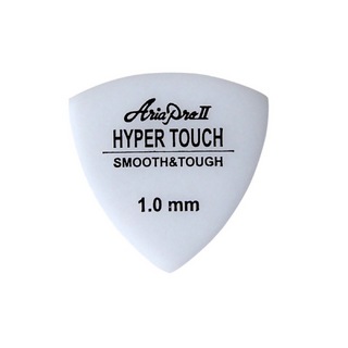Aria Pro II HYPER TOUCH Triangle 1.0mm WH×50枚 ギターピック