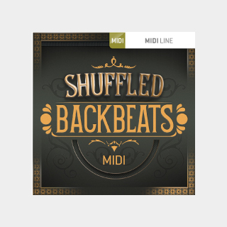 TOONTRACK DRUM MIDI - SHUFFLED BACKBEATS