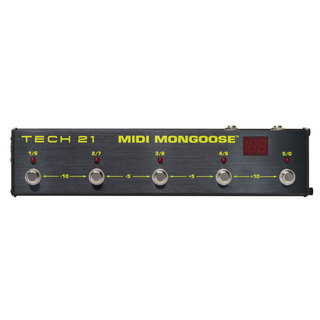 TECH21MMG1 MIDI Mongoose MIDIフットスイッチ