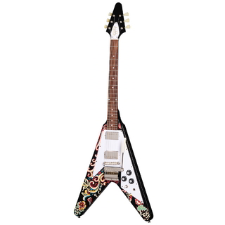 Epiphone Jimi Hendrix "Love Drops" Flying V Ebony