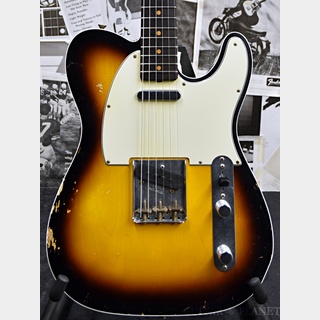 Fender Custom Shop MBS 1962 Telecaster Custom Relic -Wide Black 2 Color Sunburst- by Paul Waller 2021USED!!