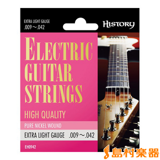 HISTORY EH0942 エレキギター弦 EX-LIGHT