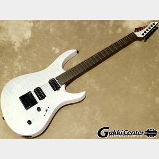 Balaguer Guitars Diablo Standard with Evertune Bridge, Satin Trans White