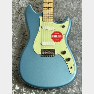 FenderMade in Mexico Duo Sonic/Maple -Tide Pool- #MX22060070【3.14kg】