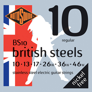 ROTOSOUND British Steel bs10 (010-046)【エレキギター弦】