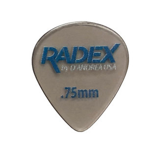 D'Andrea RADEX RDX551 0.75mm ギターピック 6枚入り
