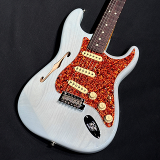 Fender Fender Limited Edition American Professional II Stratocaster Thinline Transparent DPB Daphne Blue