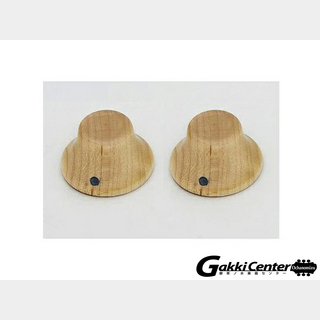 ALLPARTS Set of 2 Wooden Bell Knobs, Maple/5125