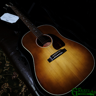 GibsonCustom Shop J-45 Standard Red Spruce (Honey Burst)【現物画像】【エレアコ】