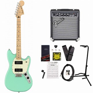 Fender Player Mustang 90 Maple Fingerboard Seafoam Green  Frontman10Gアンプ付属エレキギター初心者セット【WE