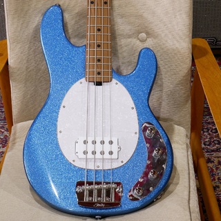 Sterling by MUSIC MAN STINGRAY RAY34 / Blue Sparkle 【アウトレット特価】【Ernie Ball Flex Cable プレゼント】