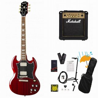 Epiphone Inspired by Gibson SG Standard Heritage Cherry エレキギター Marshall MG10アンプ付属エレキギター初心