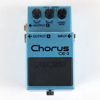 BOSS 【中古】 コーラス エフェクター BOSS CE-3 Chorus Made in JAPAN ギターエフェクター
