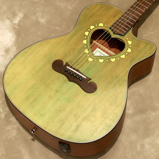Zemaitis CAF-85HCW Orchestra Model Cutaway, Forest Green