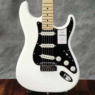 FenderMade in Japan Hybrid II Stratocaster Maple Fingerboard Arctic White  【梅田店】