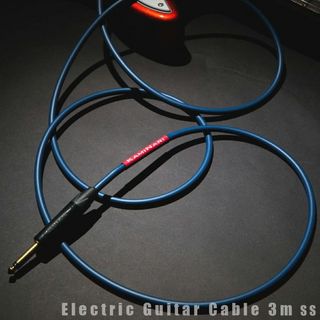 KAMINARIElectric Guitar Cable K-GC3SS [エレキギター専用ケーブル](3M/SS)【WEBSHOP在庫】