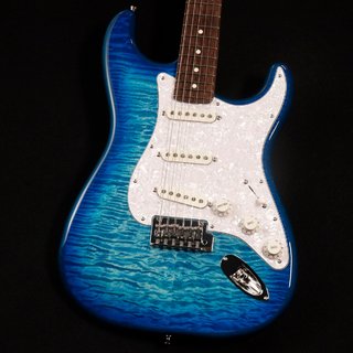 Fender ISHIBASHI FSR Made in Japan Hybrid II Stratocaster Rosewood Transparent Blue Burst ≪S/N:JD24009223