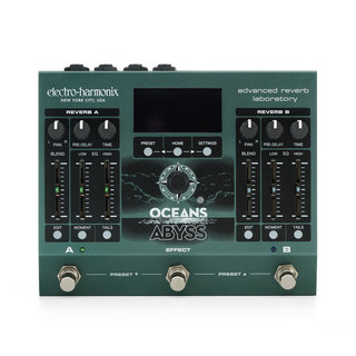 Electro-Harmonix エフェクター リバーブ ELECTRO-HARMONIX OCEANS ABYSS Advanced Reverb Laboratory