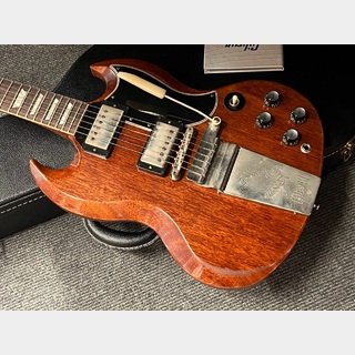 Gibson Custom Shop 【良バランス個体】Murphy Lab 1964 SG Standard w/Maestro Heavy Aged (#206474) Faded Cherry≒3.32㎏