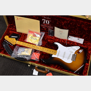 Fender70th Anniversary American Vintage II 1954 Stratocaster 2-Color Sunburst #V701003 【3.97kg】