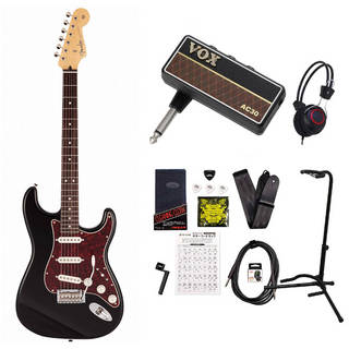 Fender Made in Japan Hybrid II Stratocaster Rosewood Fingerboard Black フェンダー VOX Amplug2 AC30アンプ付