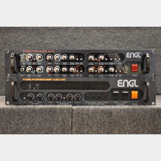 ENGL E570 Tube Preamp / E830/50 Tube Power Amp set【USED】【ラックサイズアンプセット】